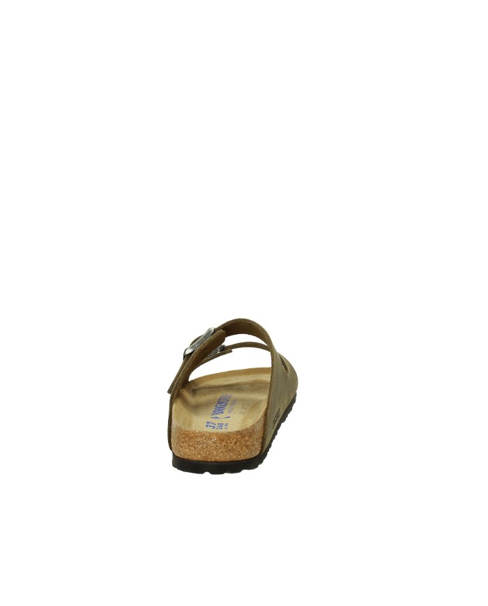 Birkenstock Arizona.1019377 Sandalo classico in nabuk oliato Khaki Birkenstock Arizona.1019377 Sandalo classico in nabuk oliato Khaki