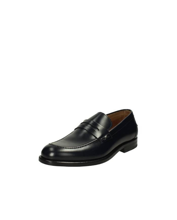 Rossi 7635 Mocassino college in pelle spazzolata Blu Rossi 7635 Mocassino college in pelle spazzolata Blu