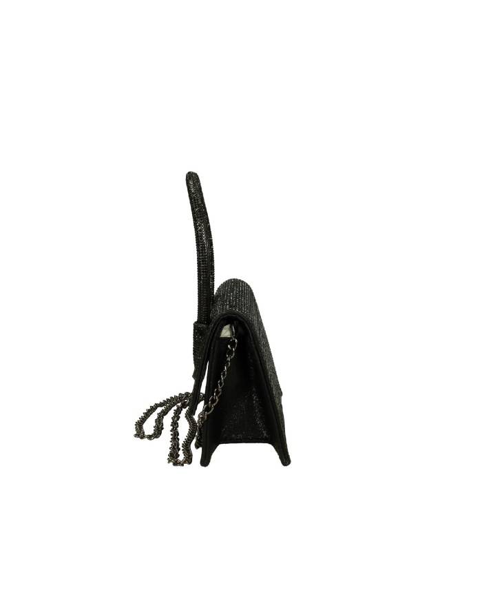 Albano Borse A1003 Borsa a mano con applicazioni all over Canna di fucile Albano Borse A1003 Borsa a mano con applicazioni all over Canna di fucile