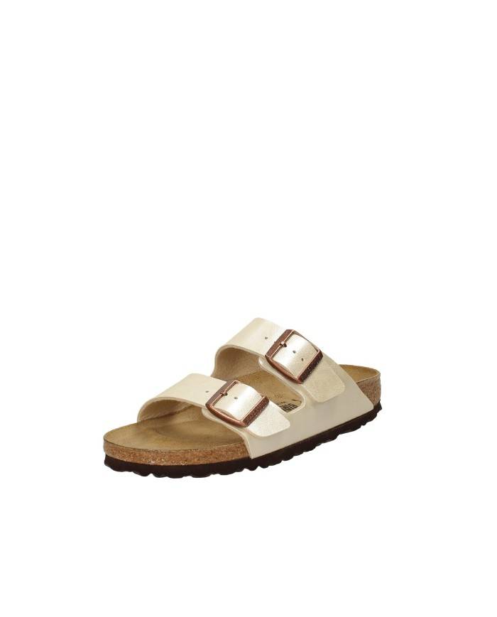 Birkenstock Arizona.1009921 Sandalo due cinturini in Birko-Flor® Beige Birkenstock Arizona.1009921 Sandalo due cinturini in Birko-Flor® Beige
