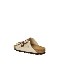 Birkenstock Arizona.1009921 Sandalo due cinturini in Birko-Flor® Beige