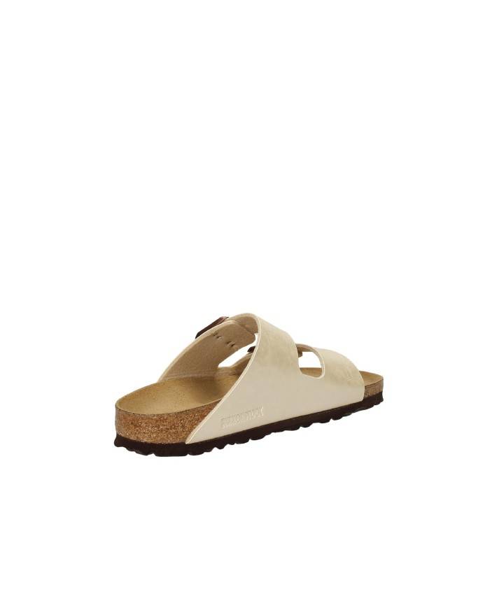 Birkenstock Arizona.1009921 Sandalo due cinturini in Birko-Flor® Beige Birkenstock Arizona.1009921 Sandalo due cinturini in Birko-Flor® Beige