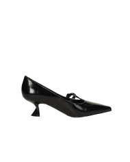 Jeannot 531.A Decolléteé in vernicetta con cinturino Nero