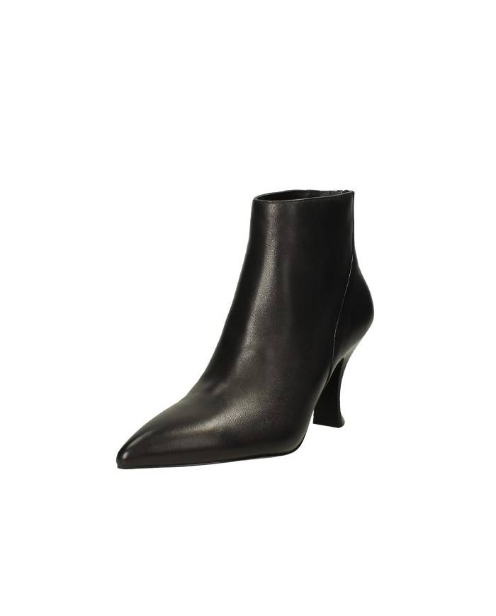 Jeannot 544.A Tronchetto in nappa con cerniera Nero