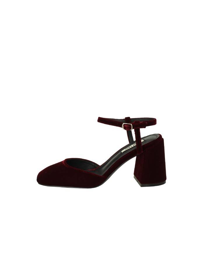 Bibi Lou 693z70vk Slingback alta in velluto Bordeaux Bibi Lou 693z70vk Slingback alta in velluto Bordeaux