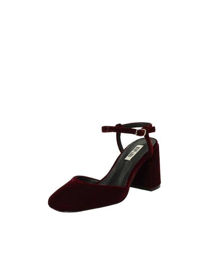 Bibi Lou 693z70vk Slingback alta in velluto Bordeaux Bibi Lou 693z70vk Slingback alta in velluto Bordeaux