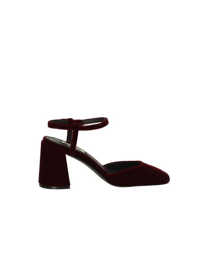 Bibi Lou 693z70vk Slingback alta in velluto Bordeaux Bibi Lou 693z70vk Slingback alta in velluto Bordeaux
