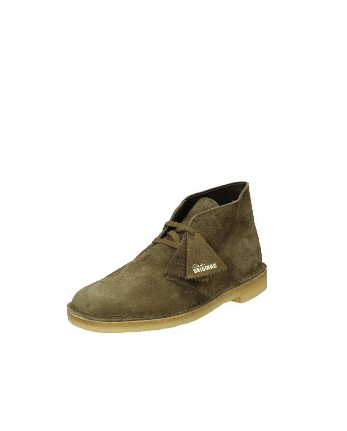 Clarks Originals® Desert Boot.179328 Desert boot in camoscio Dark Kaki Clarks Originals® Desert Boot.179328 Desert boot in camoscio Dark Kaki