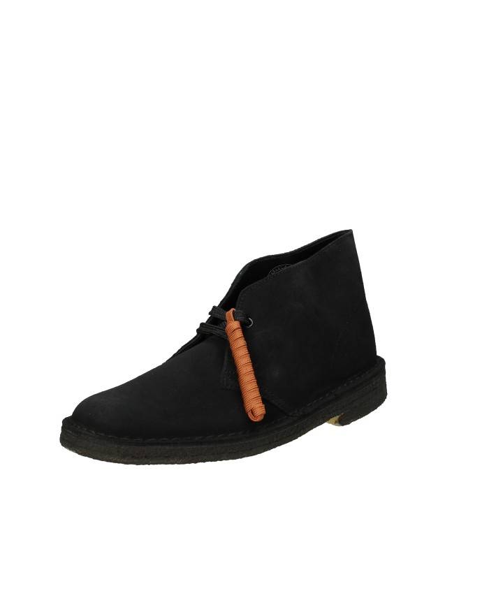 Clarks Originals® Desert Boot.155480 Polacchino in camoscio Nero Clarks Originals® Desert Boot.155480 Polacchino in camoscio Nero