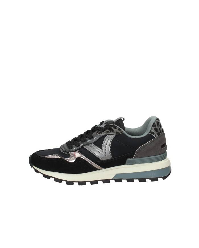Victoria 1156108 Sneaker in nylon e camoscio Nero