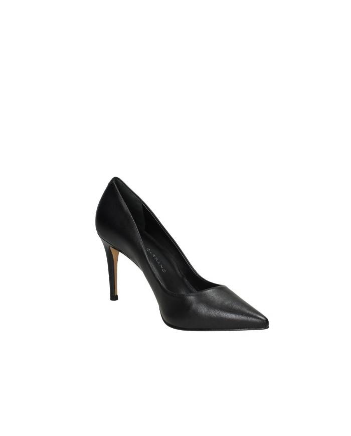 Carrano 195009 Decollété stiletto in pelle di vitello Nero