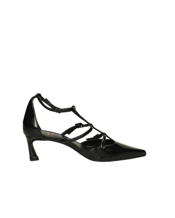 Chantal 2370 Décolleté T-Bar in naplak Nero Chantal 2370 Décolleté T-Bar in naplak Nero