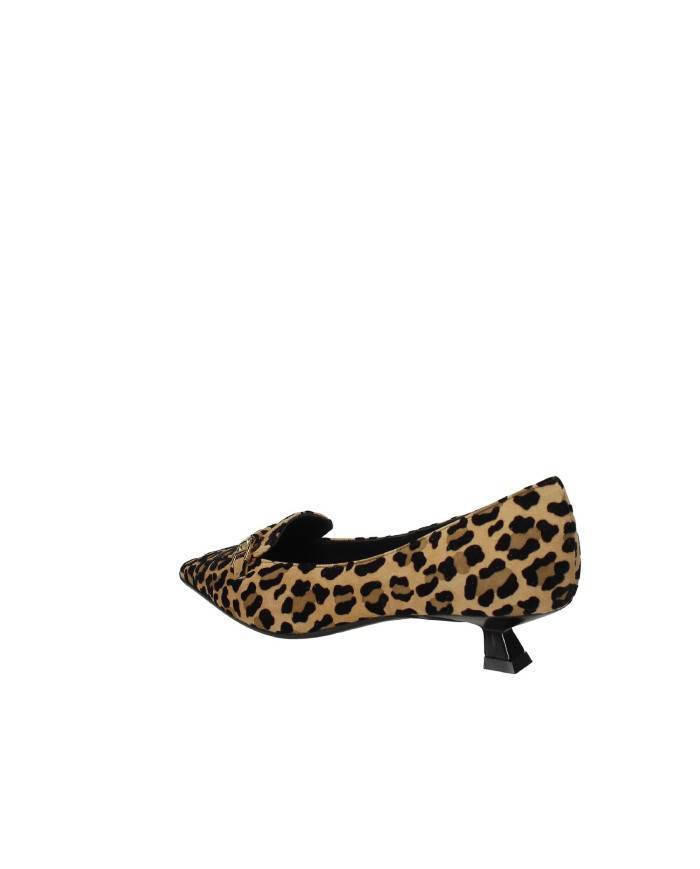 Chantal 2404 Decollété "kitten heel" in camoscio Leopardo Chantal 2404 Decollété "kitten heel" in camoscio Leopardo