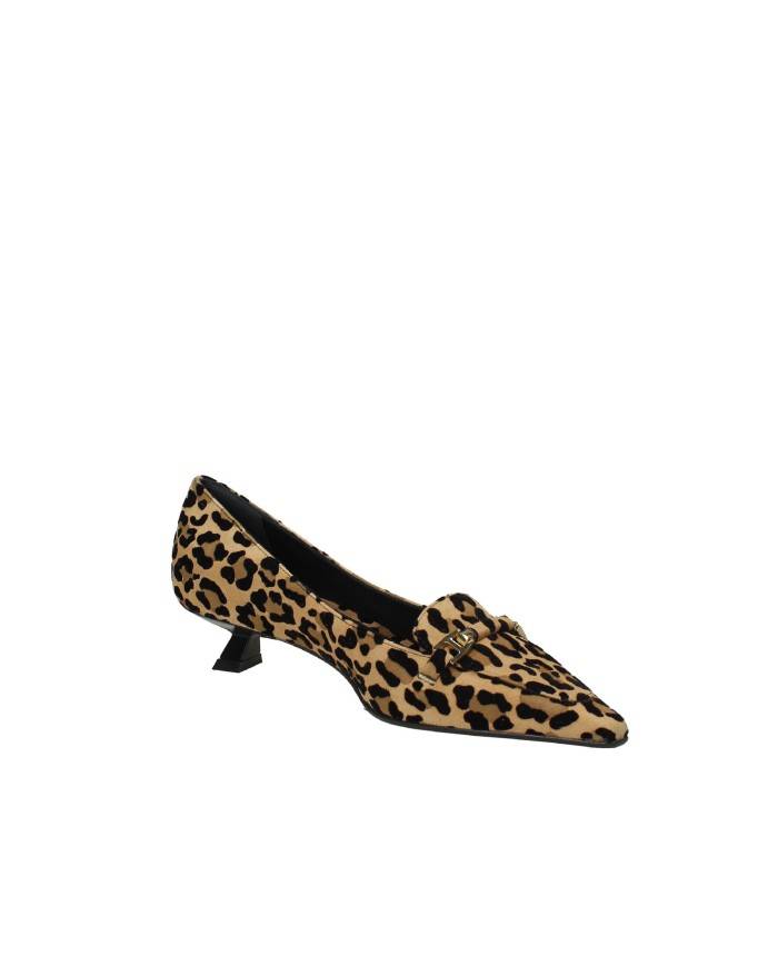 Chantal 2404 Decollété "kitten heel" in camoscio Leopardo Chantal 2404 Decollété "kitten heel" in camoscio Leopardo