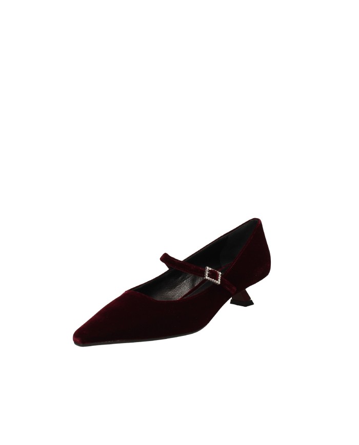 Chantal 2403 Decollété "kitten heel" 100% velluto Bordeaux Chantal 2403 Decollété "kitten heel" 100% velluto Bordeaux