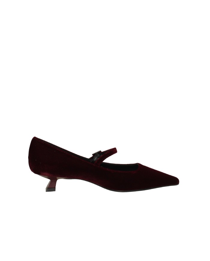 Chantal 2403 Decollété "kitten heel" 100% velluto Bordeaux Chantal 2403 Decollété "kitten heel" 100% velluto Bordeaux