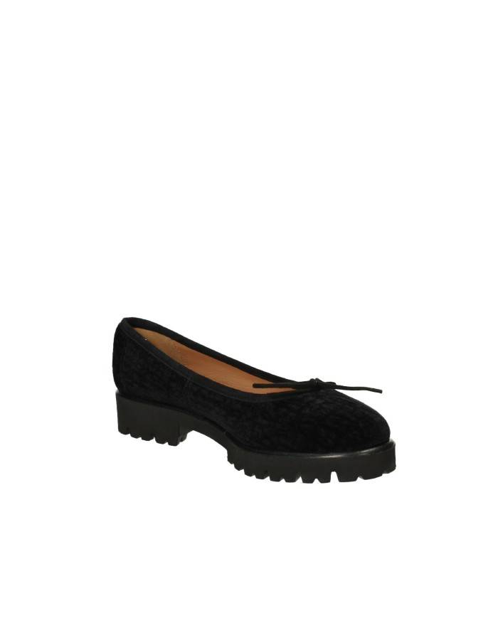 Il Borgo Firenze L1010C Balerine in velluto Nero