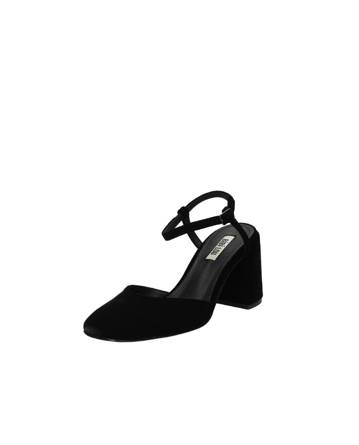 Bibi Lou 693z70vk Slingback alta in velluto Nero Bibi Lou 693z70vk Slingback alta in velluto Nero