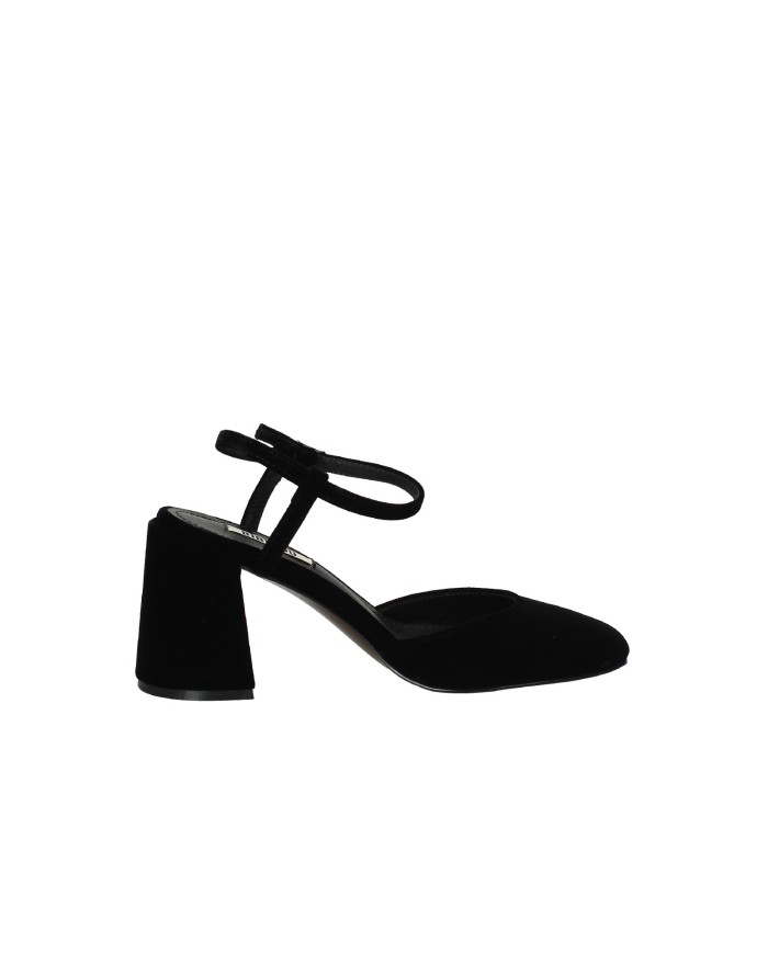 Bibi Lou 693z70vk Slingback alta in velluto Nero Bibi Lou 693z70vk Slingback alta in velluto Nero