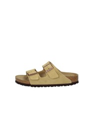 Birkenstock Arizona.1026174 Sandalo Arizona in camoscio Crema