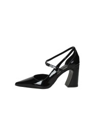 Albano 2815 Decollété in vernice con cinturino Nero Albano 2815 Decollété in vernice con cinturino Nero