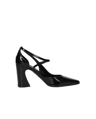 Albano 2815 Decollété in vernice con cinturino Nero Albano 2815 Decollété in vernice con cinturino Nero