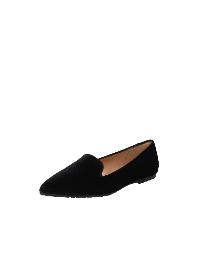 Il Borgo Firenze A5800 Ballerina slip on in velluto Nero