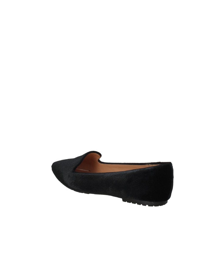 Il Borgo Firenze A5800 Ballerina slip on in velluto Nero