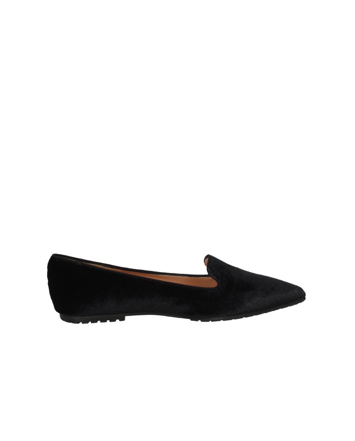 Il Borgo Firenze A5800 Ballerina slip on in velluto Nero