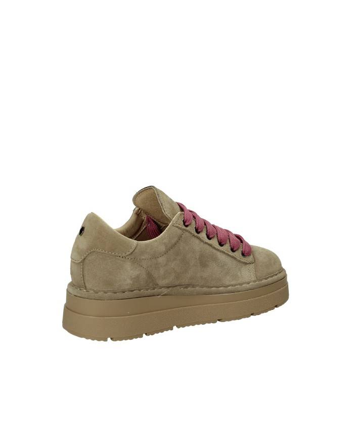Panchic P89.892174 Scarponcino stringato in camoscio Taupe