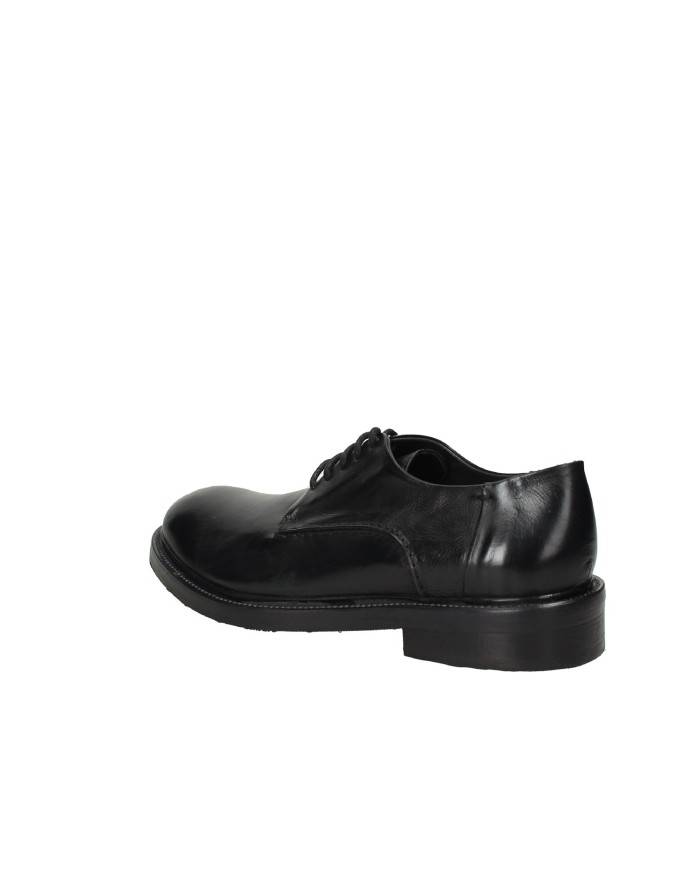 JP David 41 Stringate in pelle Nero