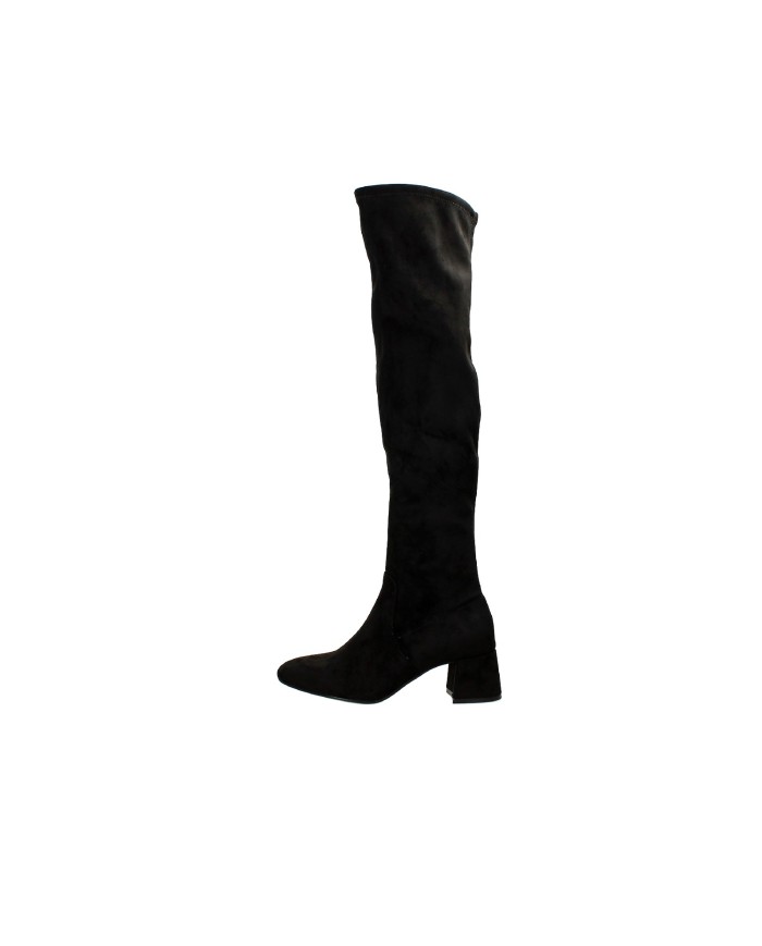 Uma Parker 1070 Stivale cuissard in camoscio stretch Nero