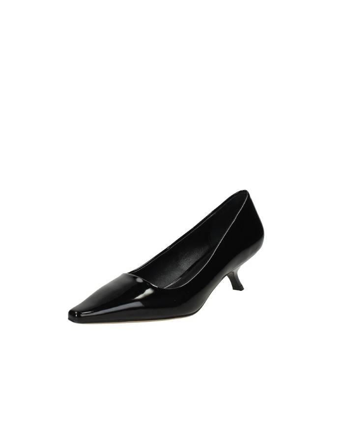 Lola Cruz 197z20bk Decollété kitten heel in vernice Nero Lola Cruz 197z20bk Decollété kitten heel in vernice Nero