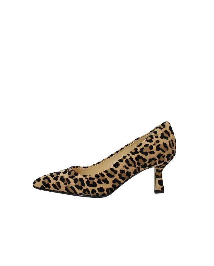 L'Arianna DE1716 Decolléte in camoscio Leopardo L'Arianna DE1716 Decolléte in camoscio Leopardo