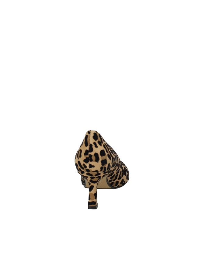 L'Arianna DE1716 Decolléte in camoscio Leopardo L'Arianna DE1716 Decolléte in camoscio Leopardo
