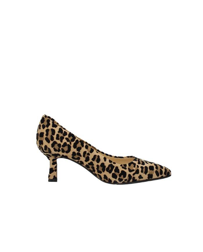 L'Arianna DE1716 Decolléte in camoscio Leopardo L'Arianna DE1716 Decolléte in camoscio Leopardo