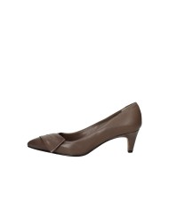 L'Arianna DE2454 Decollété in pelle con fiocco Taupe L'Arianna DE2454 Decollété in pelle con fiocco Taupe