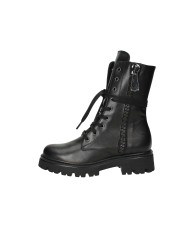 VSL 7683 Anfibio carrarmato in pelle Nero VSL 7683 Anfibio carrarmato in pelle Nero