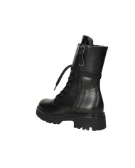 VSL 7683 Anfibio carrarmato in pelle Nero VSL 7683 Anfibio carrarmato in pelle Nero