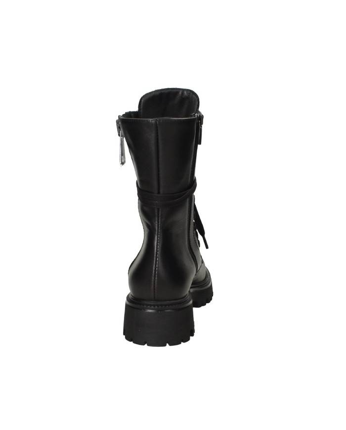 VSL 7683 Anfibio carrarmato in pelle Nero VSL 7683 Anfibio carrarmato in pelle Nero