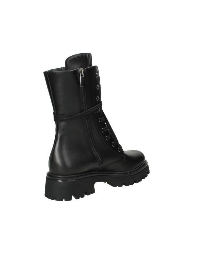 VSL 7683 Anfibio carrarmato in pelle Nero VSL 7683 Anfibio carrarmato in pelle Nero
