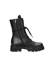 VSL 7683 Anfibio carrarmato in pelle Nero VSL 7683 Anfibio carrarmato in pelle Nero