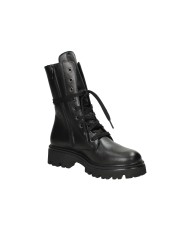 VSL 7683 Anfibio carrarmato in pelle Nero VSL 7683 Anfibio carrarmato in pelle Nero