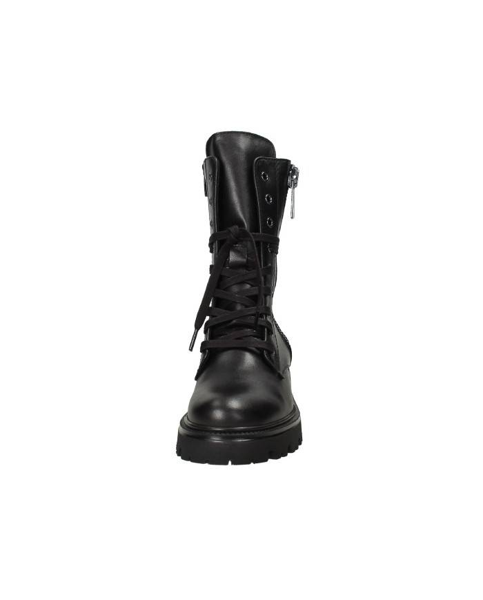 VSL 7683 Anfibio carrarmato in pelle Nero VSL 7683 Anfibio carrarmato in pelle Nero
