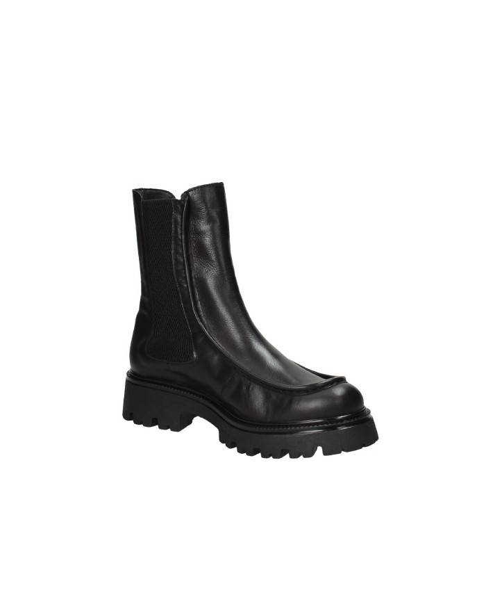 VSL 7724 Polacchino in pelle Nero