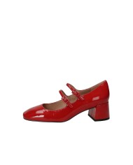 Bibi Lou 632z20vk Mary Jane in vernice con due cinturini Rosso