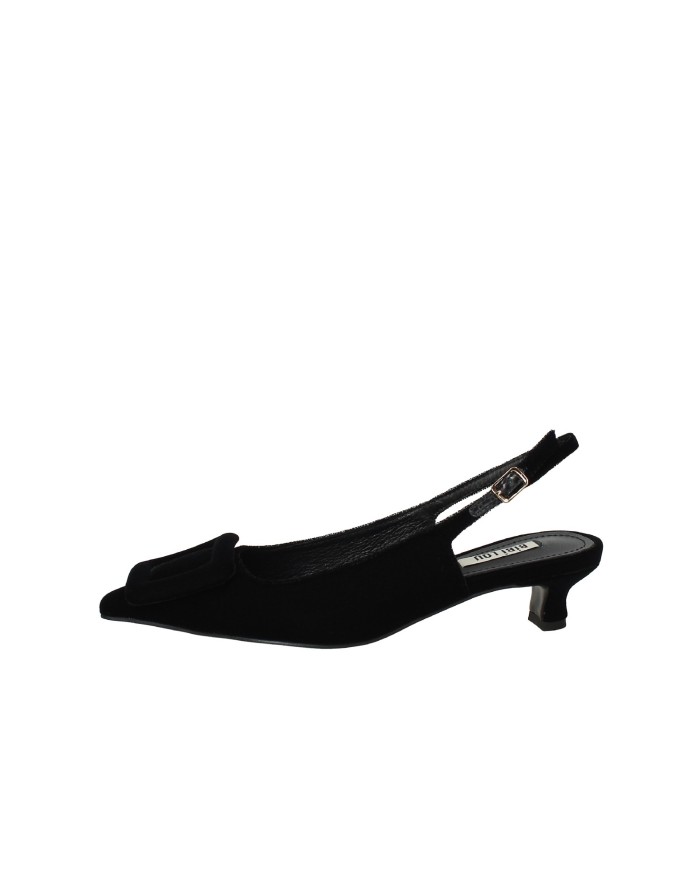 Bibi Lou 613z70vk Slingback kitten heel in velluto Nero Bibi Lou 613z70vk Slingback kitten heel in velluto Nero