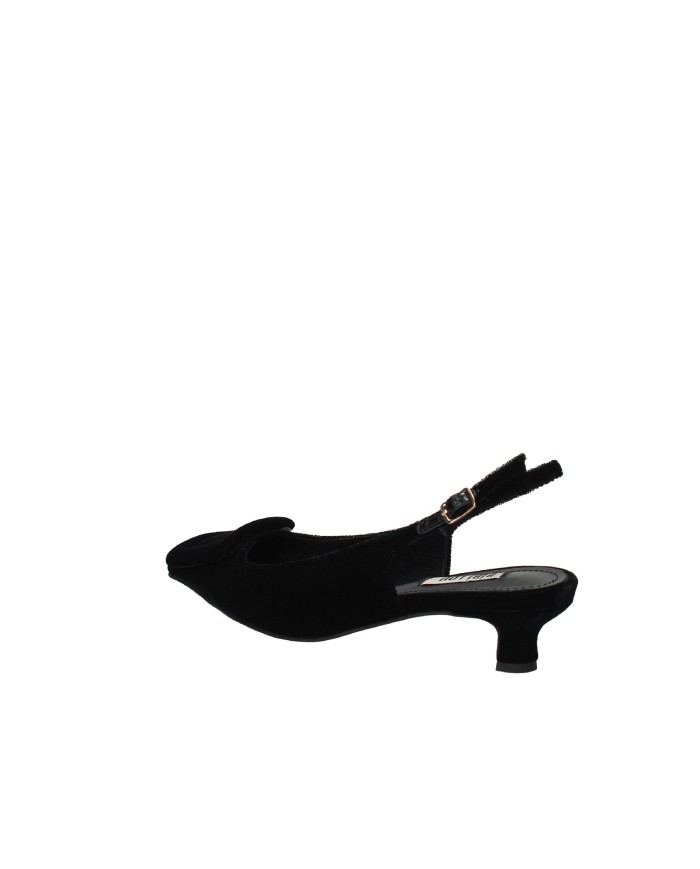 Bibi Lou 613z70vk Slingback kitten heel in velluto Nero Bibi Lou 613z70vk Slingback kitten heel in velluto Nero