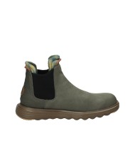 Hey Dude Shoes Branson Classic.3no Beatles in ecopelle e tessuto Verde Militare Hey Dude Shoes Branson Classic.3no Beatles in ecopelle e tessuto Verde Militare