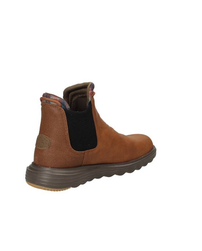 Hey Dude Shoes Branson Classic.21n Beatles in ecopelle e tessuto Tan